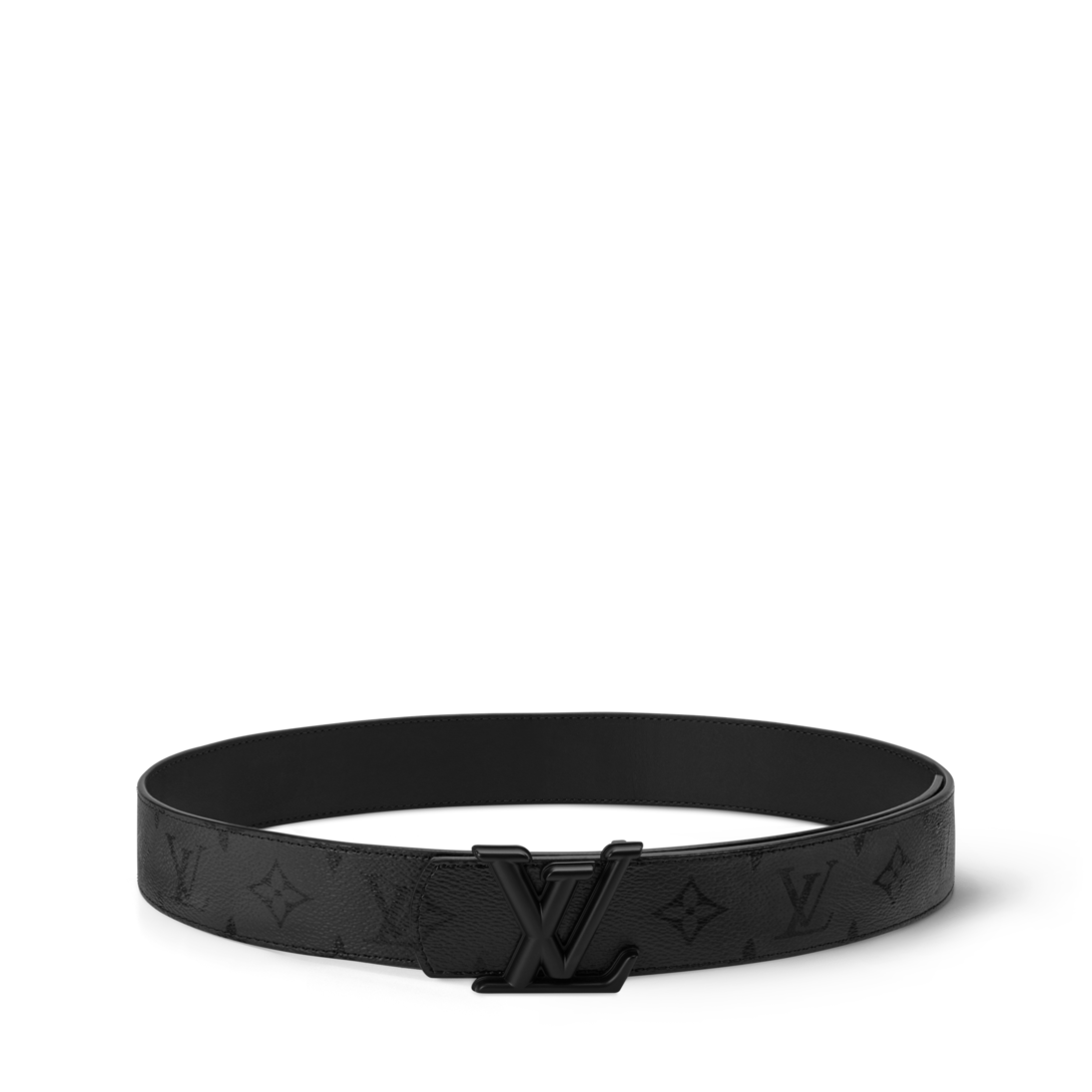Louis Vuitton ブラックモノグラムベルト ベルト・LV ディメンション モノグラム ミッドナイト 40MM